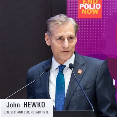 John Hewko, General Secretary and CEO