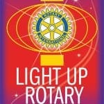 Rotary theme logo for 2014-15 — Light Up Rotary
