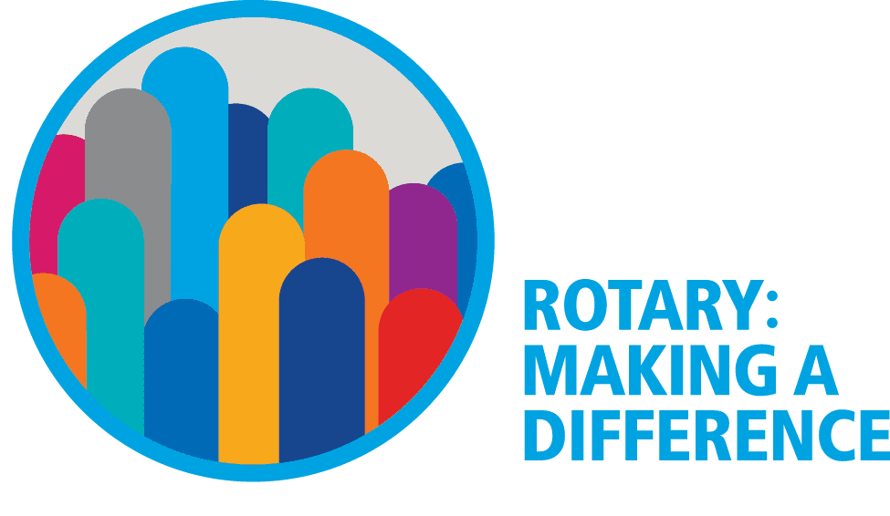 Rotary theme logo for 2017-18 — Rotary: Making a Difference