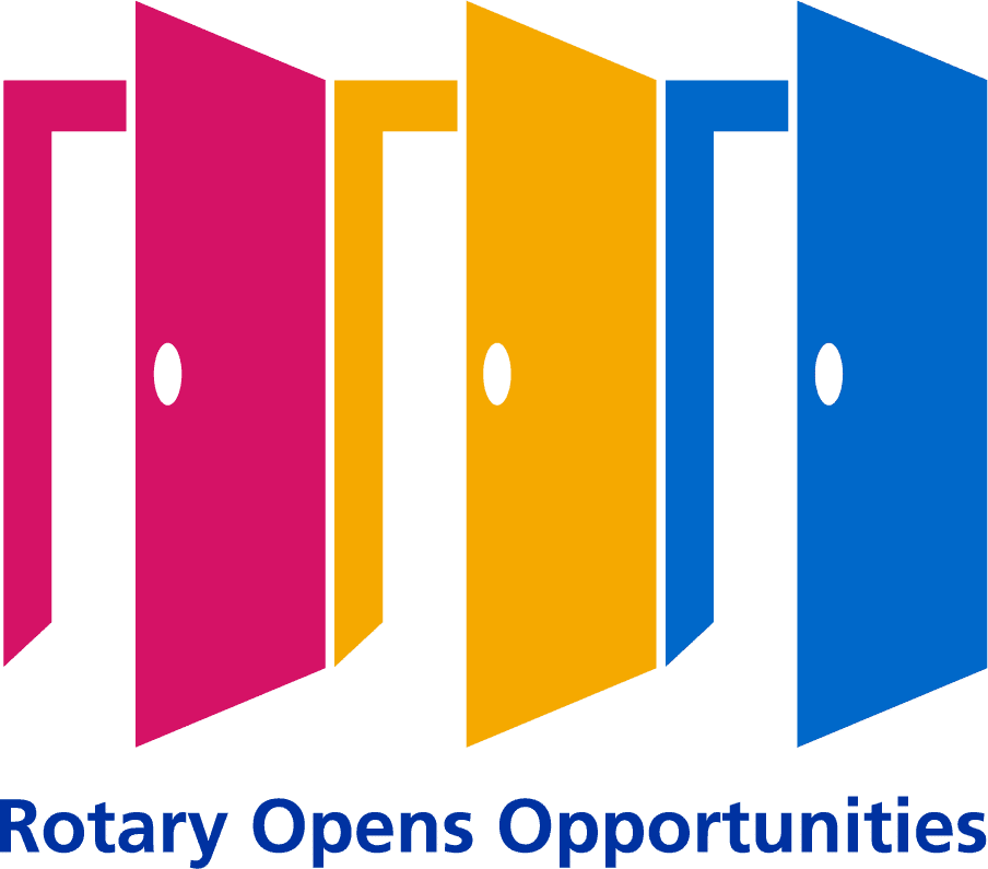 Rotary theme logo for 2020-21 — Rotary Opens Opportunities