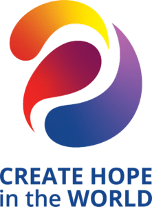 Rotary theme logo for 2023-24 — Create Hope in the World