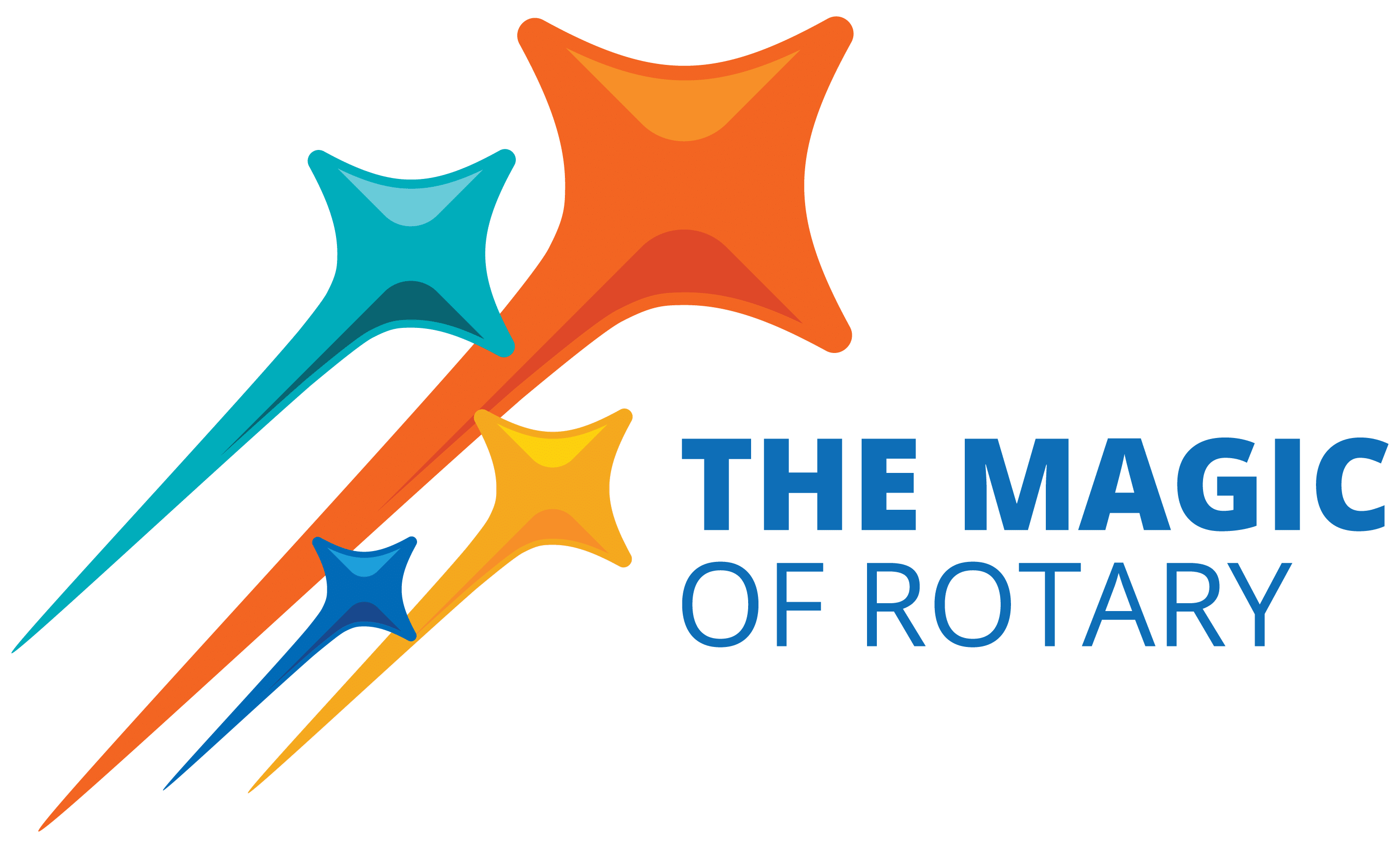 Rotary theme logo for 2024-25 — The Magic of Rotary