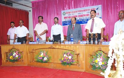 Rotary Installation 2010-2011