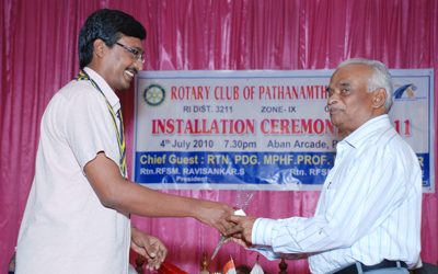 Rotary Installation 2010-2011