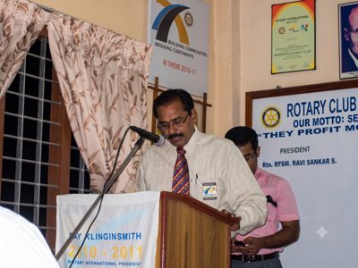 DG Visit Skariah Jose Kattoor