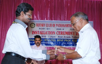 Rotary Installation 2010-2011