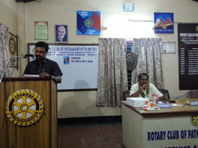 Birthday celebration of Varghese Mathew
