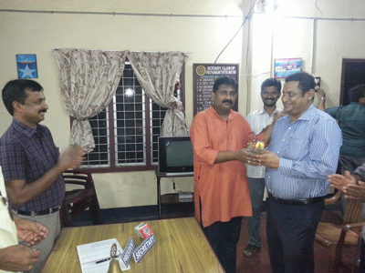 Birthday celebration of Varghese Mathew