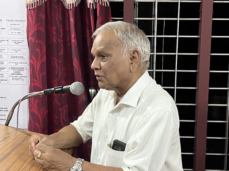 Rtn. PHF Prof. John Kuruvila