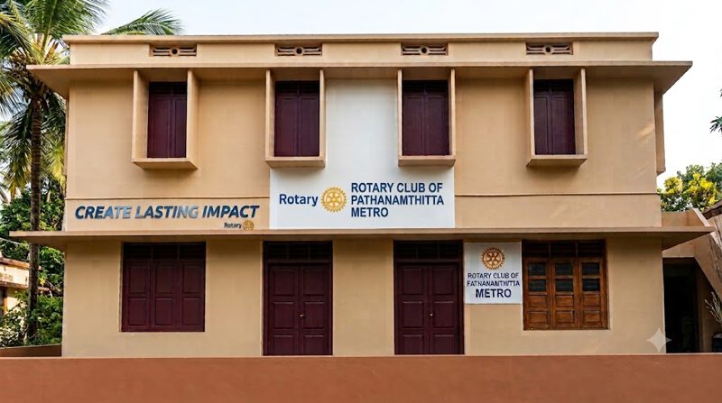 Rotary Club of Pathanamthitta Metro building